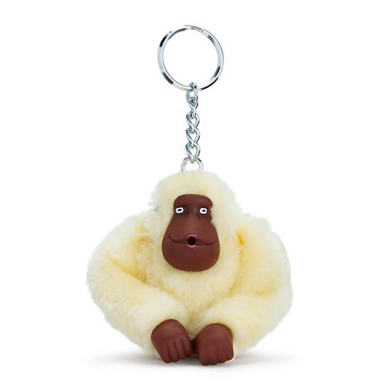 Kipling Sven Monkey Keychain Accessoires Wit | BE 1995TC